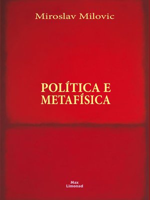 cover image of Política e metafísica